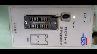 شرح استخدام المبرمجه RT809Fفى سحب الفلاشات الخاصه بالشاشات LED LCD