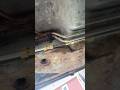 Splicing a fuel line #cars #vintage #diy #mechanic #tools