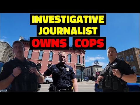 Cops Get Owned By The Best Investigative Journalist In The Business! Best Of Cops Getting Trolled 1A