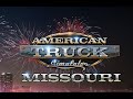 #ATS (American Truck Simulator) dlc Missouri на Moza Racing R9 #3монитора #TripleScreen