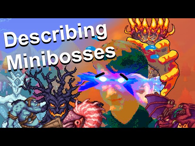 Terraria Bosses and Mini-Bosses Diagram