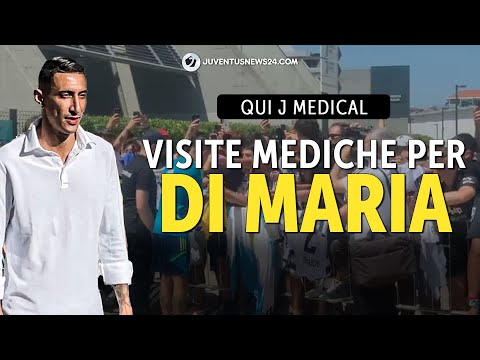 Visite mediche per DI MARIA: l'abbraccio con i TIFOSI in delirio