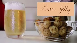 How to make Beer Jelly | Dessert Trick | Mock Beer