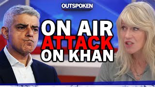 It's YOUR fault! TV star Selina Scott in live on air attack of Sadiq Khan after her horror mugging