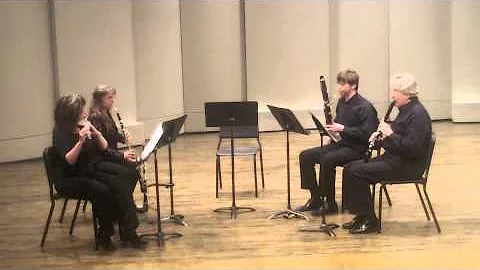 Quatuor Parisienne for Flute, Oboe, Clarinet and B...