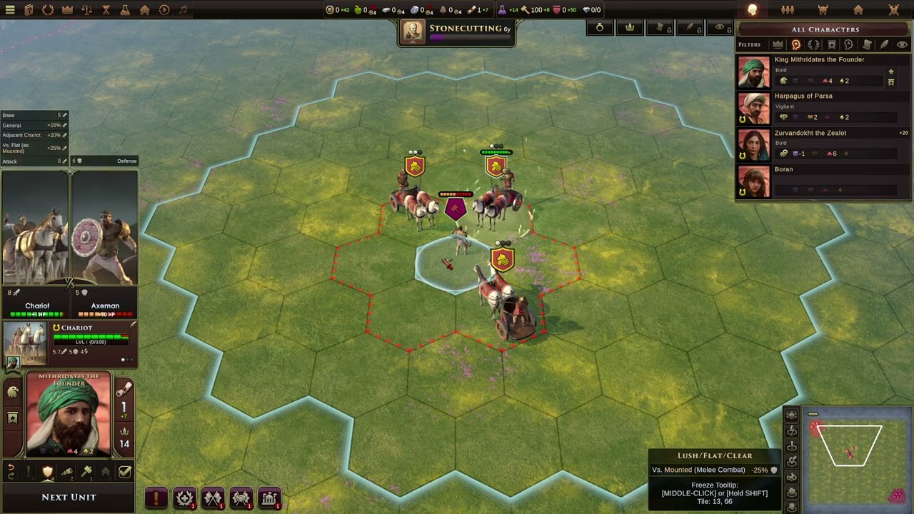 Flanking, Adjacency, Commanders, and Commander Leader Generals in Old World