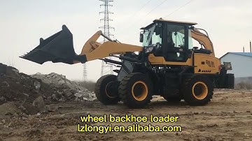multi function backhoe loader luzun