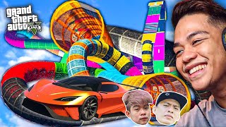 GTA Stunt racing, Pero Nag-away away | Billionaire Gang