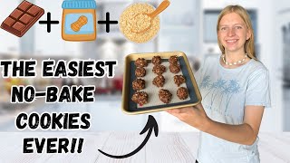 Best-Ever Super Easy NO BAKE Cookies!