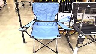 EVERBILT FOLDING BAG CHAIR OUTDOOR FABRIC-BLUE Shop with us at Home Depot!!!