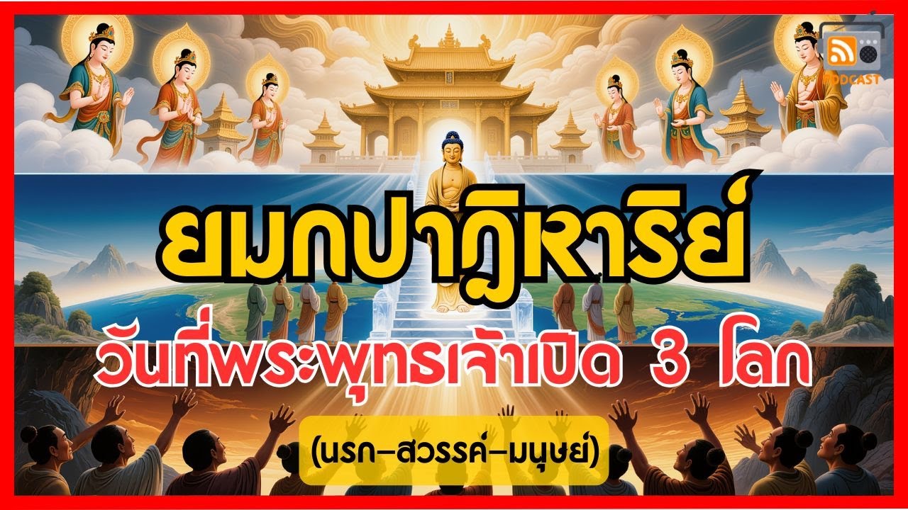 ยมกปาฏิหาริย์ วันที่พระพุทธเจ้าเปิด 3 โลกให้เห็นกัน (นรก-สวรรค์-มนุษย์) | ธรรมะนำทาง EP.74