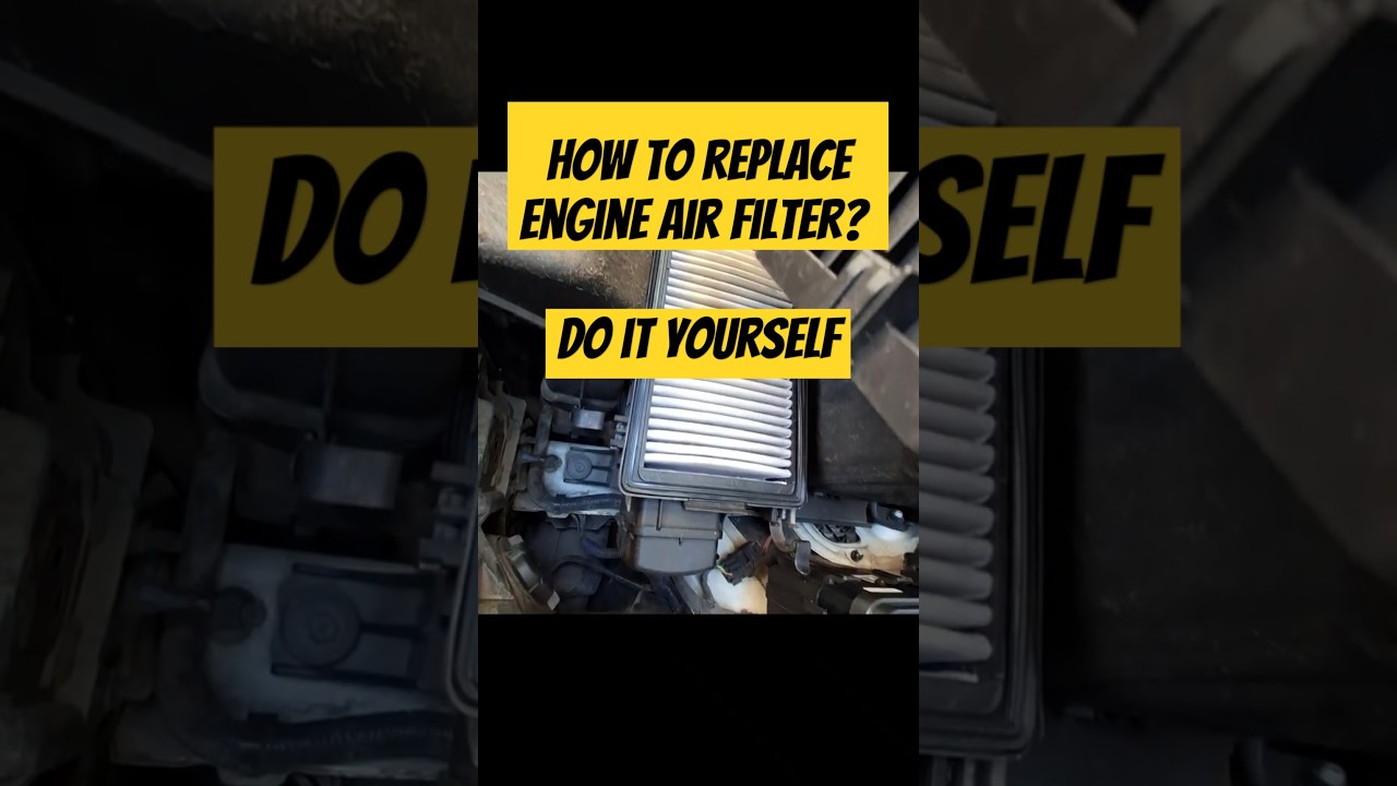 How to Replace Engine Air Filter?  | Hyundai Venue 