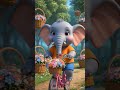 🐘🚲🎵 गाता हाथी, चलती साइकिल#NurseryRhymes #ChildrensPoem #FunLearning #AnimalRhymes #HappyKids 🐘🚲🎶✨