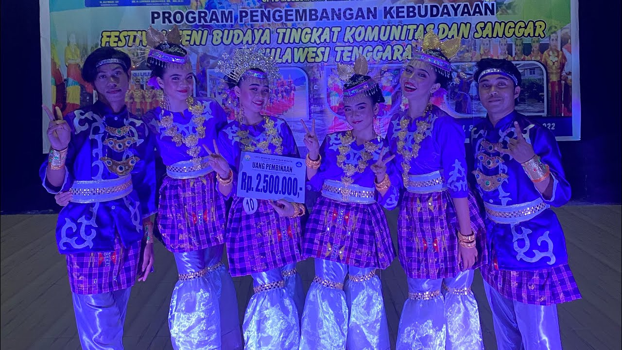 Tari wekoila glow management kendari