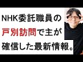突然やって来たNHK委託職員の戸別訪問で主が確信した最新情報について戯れ言を語る。【2023年5月】