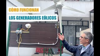 Cómo funcionan los generadores eólicos