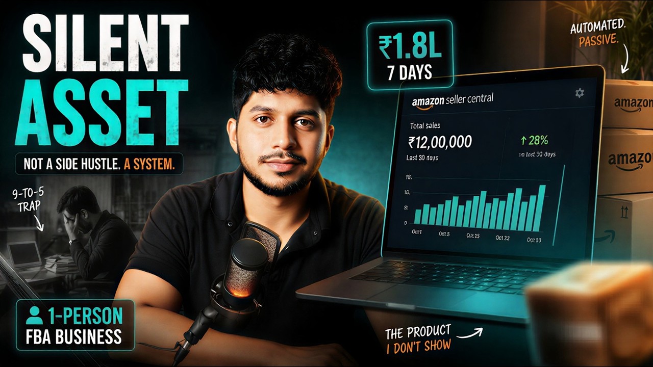 "The 1-Person Business: How to Build a ₹12L/Mo Silent Asset"