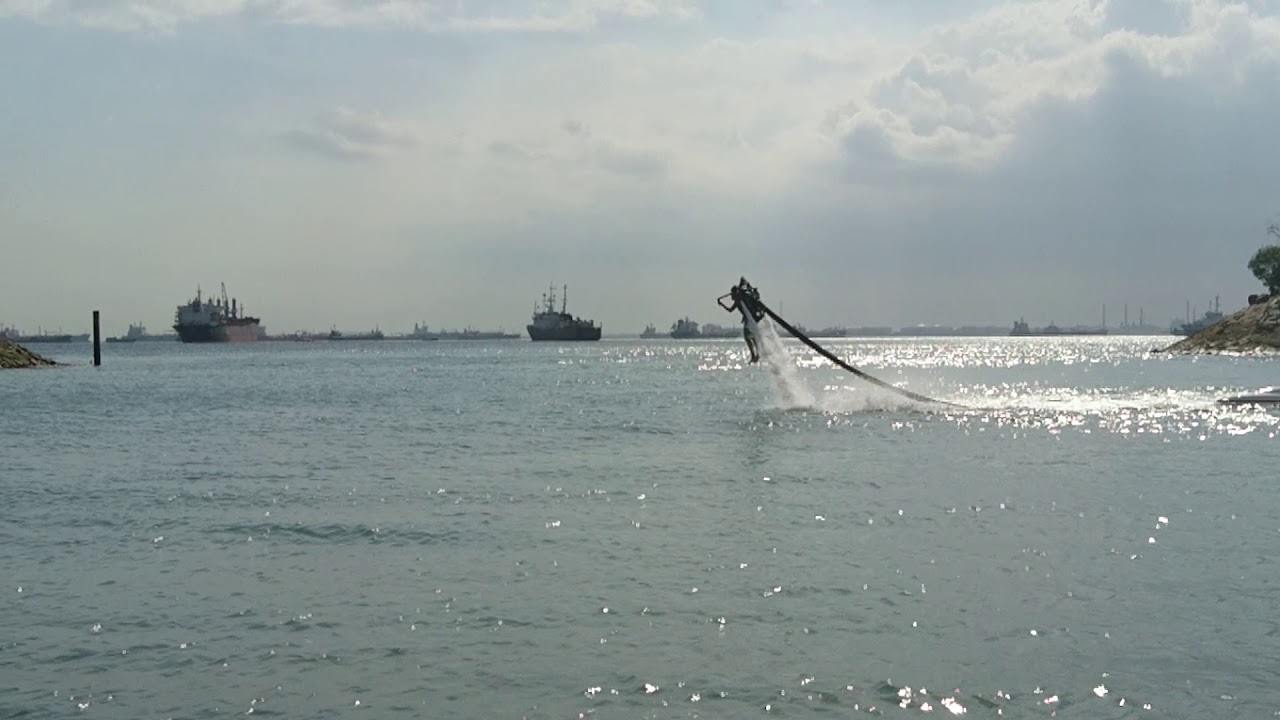 Flyboarding (WATER JETPACK) in Sentosa, Singapore YouTube