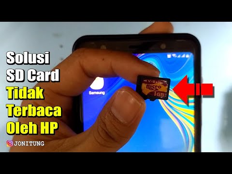 Solusi Memory Card Atau SD Card Yang Tidak Terbaca / Tidak Terdeteksi Di HP