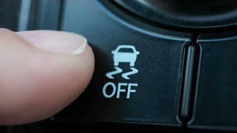 What The Traction Control Button Does And Why You Might Turn It Off