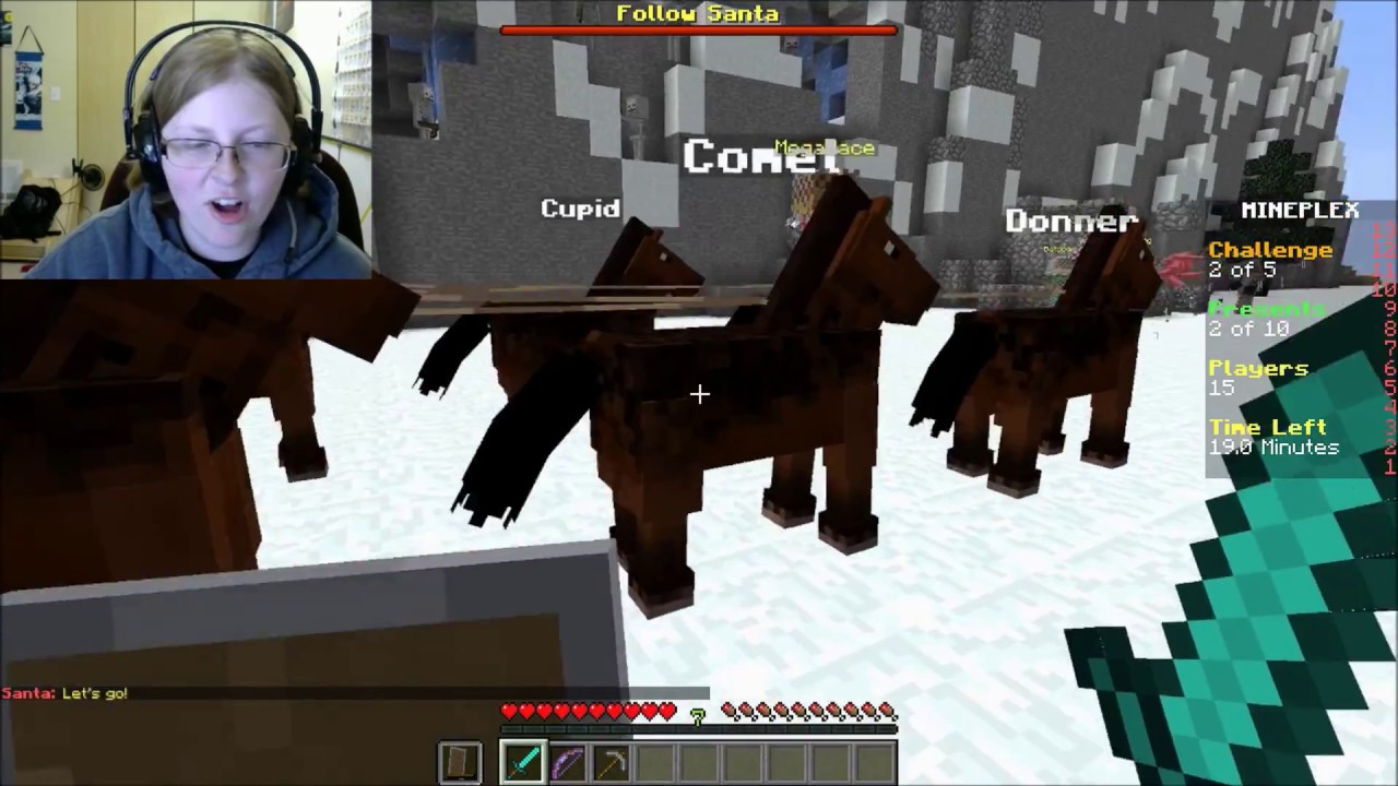 Minecraft: Minigames: Christmas Chaos W/ JioGaming and One_Free_Man