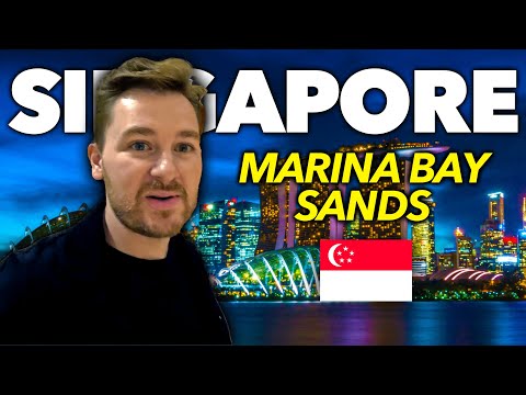 I Stayed at Singapore&#39;s Richest Hotel 🇸🇬 Marina Bay Sands (Best in the World?)