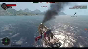 Cool Boat captain goes to shore and executes German Violinist