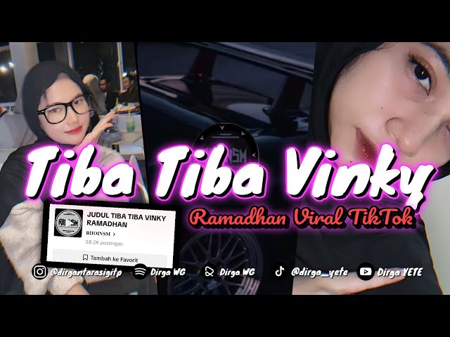 DJ TIBA TIBA VINKY RAMADHAN MENGKANE VIRAL TIKTOK SLOW REVEB 🎧 class=