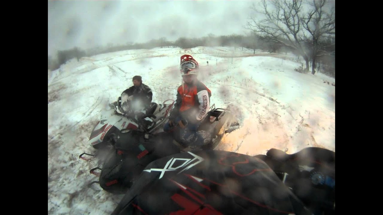 Snowmobiling Fertile, MN 2 YouTube