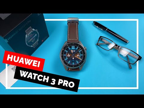 Топовые часы Huawei Watch 3 Pro Обзор