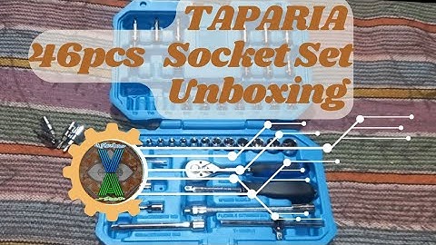 Taparia 46pcs socket set unbox #unboxing #taparia #toolsforhome #toolkit
