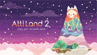 Attiland 2 - Pixel Art : Relaxing Coloring Book, FREE Color Games screenshot 5