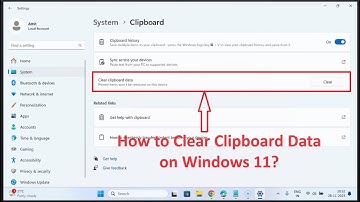 How to Clear Clipboard Data on Windows 11?