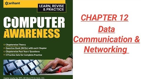 Arihant Computer Awareness | Data Communication & networking Ch 12 #Arihant #Computer