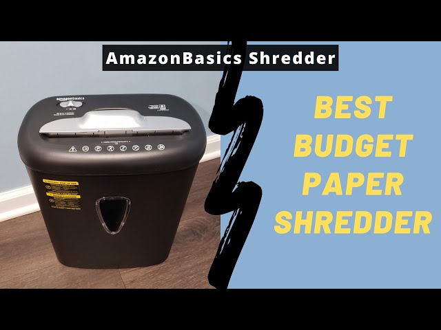 Basics 8 Sheet Microcut Shredder Paper Shredder Review - Consumer  Reports