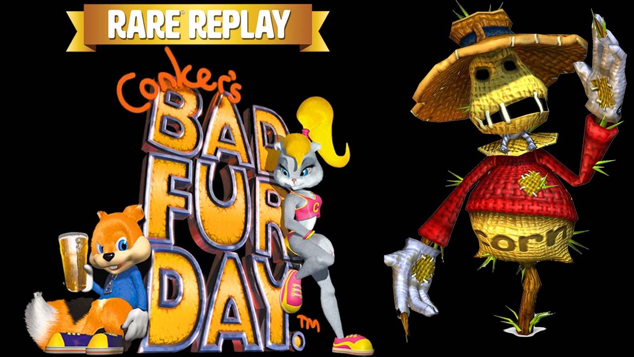 Rare Replay Conker's Bad Fur Day Drunk Beginnings Xbox One YouTube