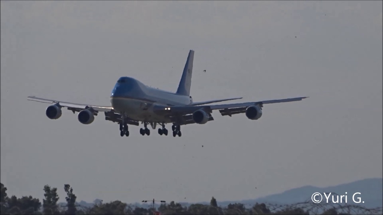 air force one fiumicino