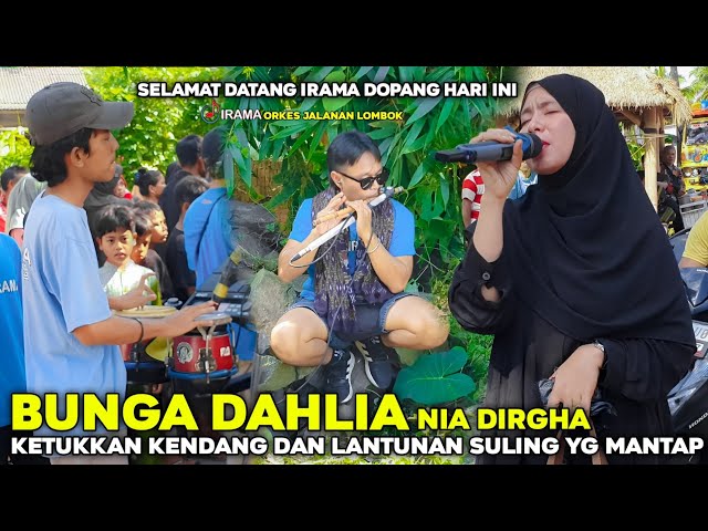 CAK FARID MENIKMATI LANTUNAN SUARA MERDU NIA DIRGHA MEMBAWAKAN LAGU BUNGA DAHLIA IRAMA DOPANG class=