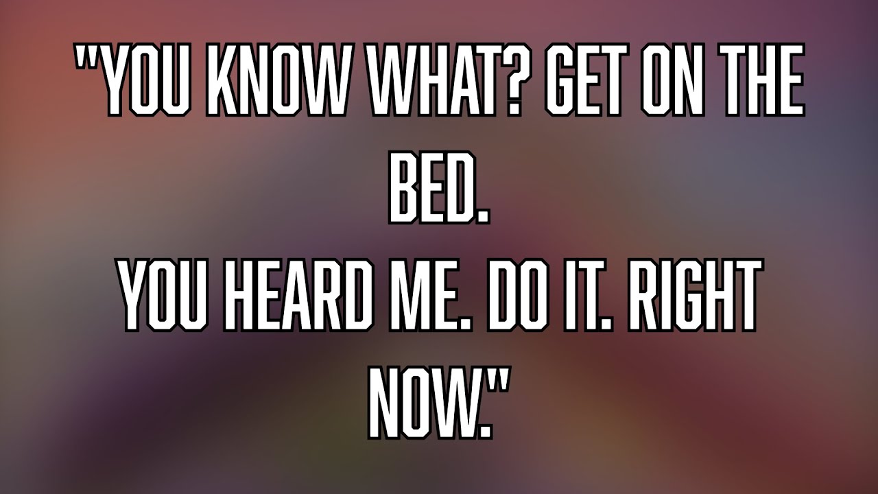 Your Goth Girlfriend Pins You To Your Bed [Degrading][Fdom][Getting Caught]