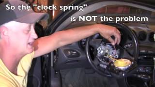 Fixing a non clockspring horn problem