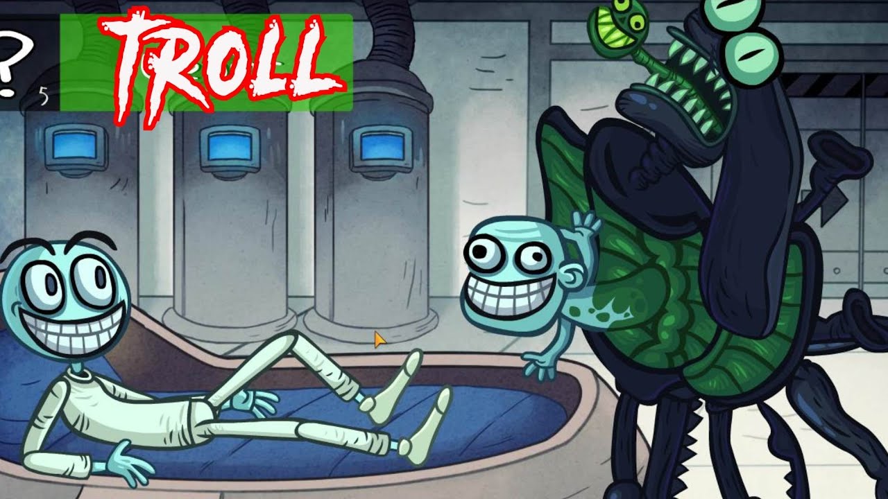 101 Cách Troll Trong Game Kinh Dị Troll Face Quest Horror - Youtube