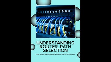 What is Administrative Distance in Routing? Explained in 60 Seconds! 🚀