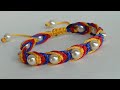 Friendship bracelets  how to make friendship bracelets at home  friendship bracelet with beads