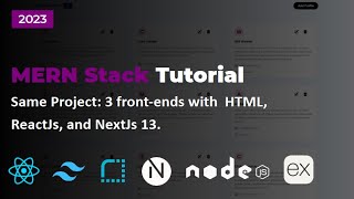 1. Intro | Build and Deploy a Responsive Full-stack MERN Application | NextJs 13, ReactJs, NodeJs