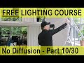Photograpy Lighting Course: No Diffusion (Part 10/30)