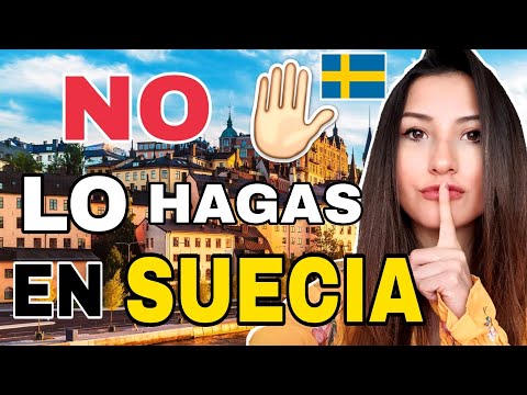 Video: 15 cosas que no debes hacer cuando viajas a Suecia