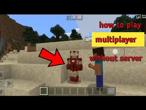 How to play multiplayer in minecraft without server pe (mobile) - YouTube