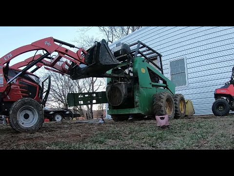 Pulling the engine from my skid steer for repair or repower