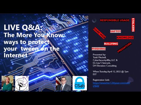 Cyber Safety for Tweens Live Q&A