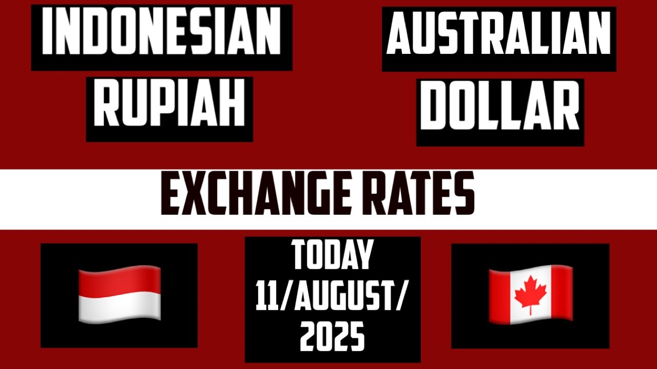 Indonesian Rupiah to Australian Dollar Current exchange rate aud to idr ...